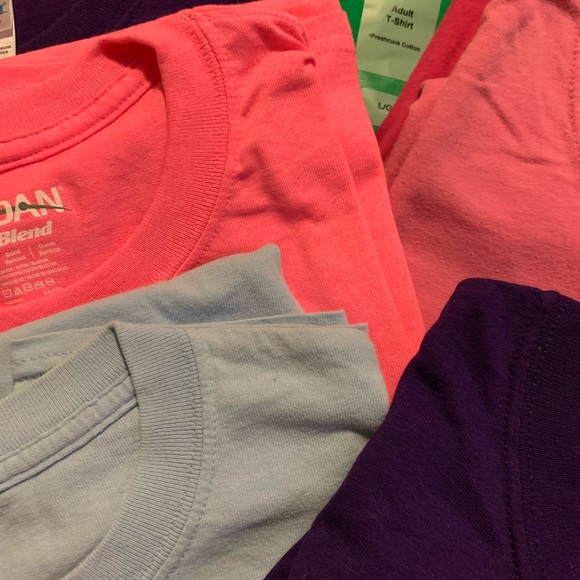 7 Colorful T-Shirts - Picture 2 of 2